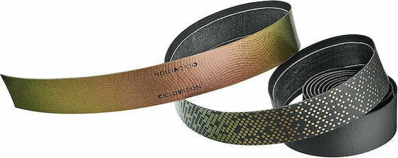 Bar tape Ciclovation Advanced Leather Touch Shining Metallic Chameleon Dawn Bronze Bar tape - 2