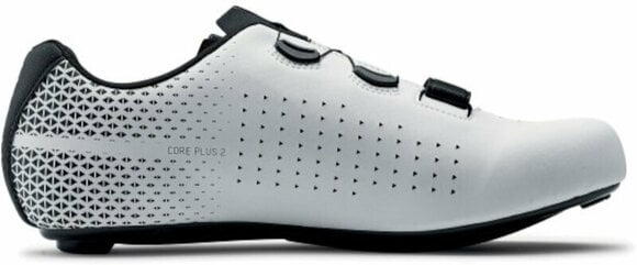 Men's Cycling Shoes Northwave Core Plus 2 Shoes White/Black 36 Men's Cycling Shoes - 2
