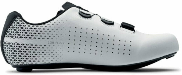 Chaussures de cyclisme pour hommes Northwave Core Plus 2 Shoes White/Black 37 Chaussures de cyclisme pour hommes - 2