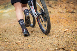 Fahrradsocken Northwave Sunday Monday Sock Black S Fahrradsocken - 1
