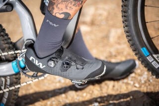 Fahrradsocken Northwave Extreme Pro Sock Black/Grey XS Fahrradsocken - 1