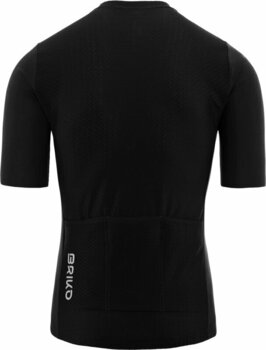 Mez kerékpározáshoz Briko Endurance Jersey Dzsörzi Black L - 3