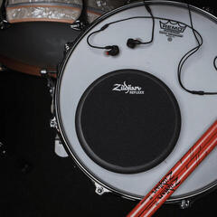 Pad Allenamento Zildjian ZXPPRCP06 Reflexx Tappetino da allenamento Black 6" - 2