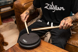 Pad Allenamento Zildjian ZXPPRCP06 Reflexx Tappetino da allenamento Black 6" - 6