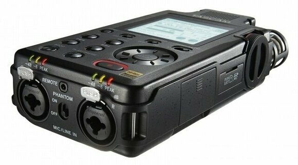 Portable Digital Recorder Tascam DR-100MKIII Black - 8