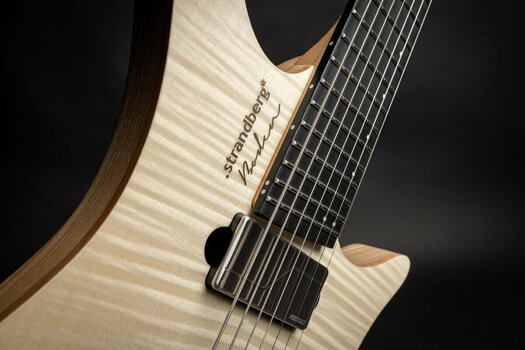 Headless gitaar Strandberg Boden Prog NX 7 Natural Flame - 13