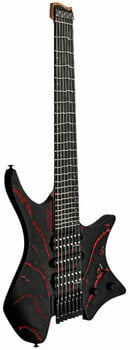 Guitarra sem cabeçalho Strandberg Singularity 7 NX TT Red Blast - 4