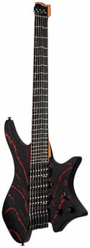Headless guitar Strandberg Singularity 7 NX TT Red Blast - 5