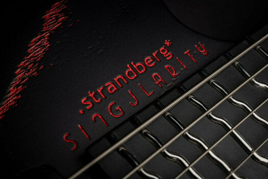 Headless Guitar Strandberg Singularity 7 NX TT Red Blast - 13