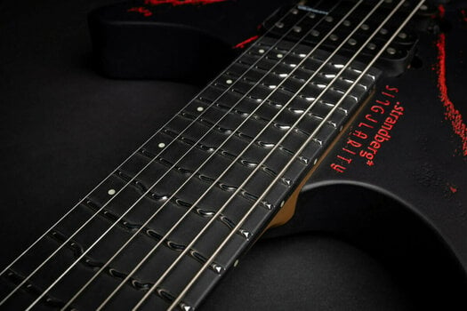 Guitare headless Strandberg Singularity 7 NX TT Red Blast - 11