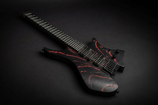 Headless gitaar Strandberg Singularity 7 NX TT Red Blast - 10