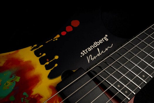 Headless gitaar Strandberg Boden Standard NX 6 Sarah Longfield Black Doppler - 13