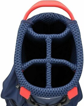 Stand Bag Mizuno K1LO Lightweight Stand Bag Navy/Red Stand Bag - 4