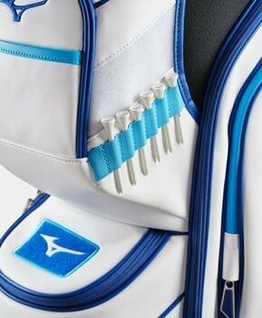 Golfbag Mizuno Tour Cart Bag White/Blue Golfbag - 5