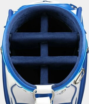 Saco de golfe a tiracolo Mizuno Tour Staff Bag White/Blue - 4