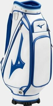 Golf Bag Mizuno Tour Staff Mid Cart Bag White/Blue Golf Bag - 2