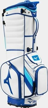 Golftaske Mizuno Tour Stand Bag White/Blue Golftaske - 2