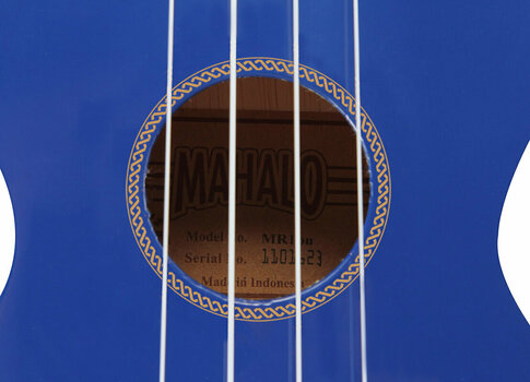 Szoprán ukulele Mahalo MR1BUK Szoprán ukulele Blue - 9