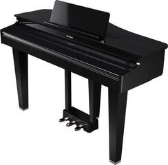 Piano de cola grand digital Roland GP-3 Piano de cola grand digital Polished Ebony - 1