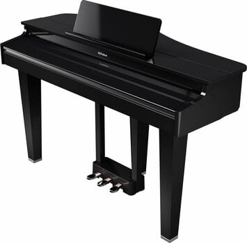 Piano grand à queue numérique Roland GP-3 Polished Ebony Piano grand à queue numérique - 2
