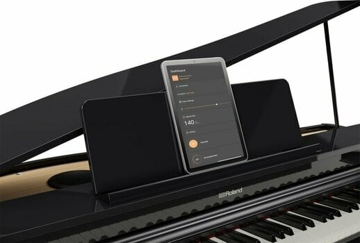 Digital Grand Piano Roland GP-3 Polished Ebony Digital Grand Piano - 10