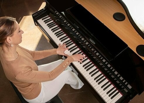 Piano grand à queue numérique Roland GP-6 Polished Ebony Piano grand à queue numérique - 15