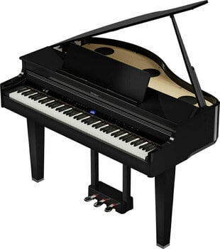 Piano de cauda grand digital Roland GP-6 Polished Ebony Piano de cauda grand digital - 2