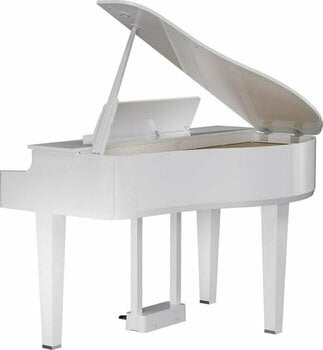 Digital Grand Piano Roland GP-6 Polished White Digital Grand Piano - 4