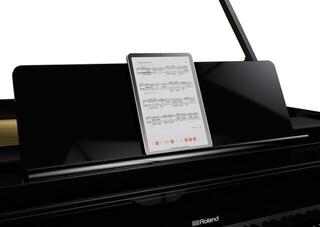 Piano de cola grand digital Roland GP-9 Piano de cola grand digital Polished Ebony - 4