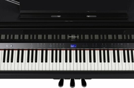 Digital Grand Piano Roland GP-9 Polished Ebony Digital Grand Piano - 6
