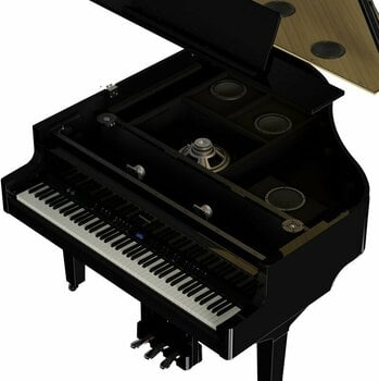 Piano grand à queue numérique Roland GP-9 Polished Ebony Piano grand à queue numérique - 4