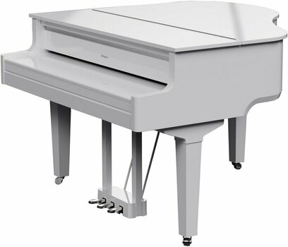 Piano grand à queue numérique Roland GP-9 Polished White Piano grand à queue numérique - 4