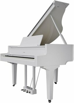 Digital Grand Piano Roland GP-9 Polished White Digital Grand Piano - 5
