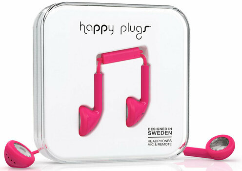 Ecouteurs intra-auriculaires Happy Plugs Earbud Cerise - 2