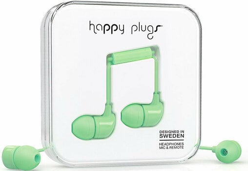 In-ear hoofdtelefoon Happy Plugs In-Ear Mint - 2