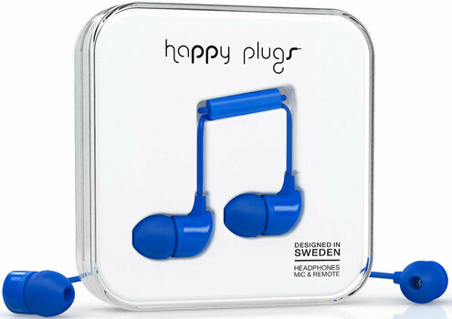 In-ear hoofdtelefoon Happy Plugs In-Ear Cobalt - 2