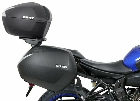Kufer / Torba na tylne siedzenie motocykla Shad Top Case SH47 Red - 6
