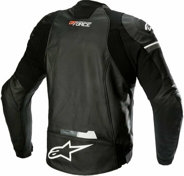 Chaqueta de cuero Alpinestars GP Force Airflow Leather Jacket Black 50 Chaqueta de cuero - 2