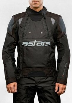 Textile Jacket Alpinestars Halo Drystar Jacket Dark Gray/Ice Gray/Black 3XL Textile Jacket - 3