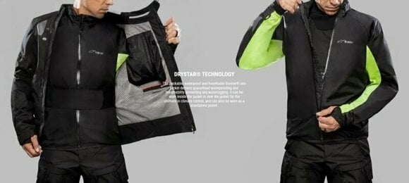 Blouson textile Alpinestars Halo Drystar Jacket Dark Gray/Ice Gray/Black 3XL Blouson textile - 15