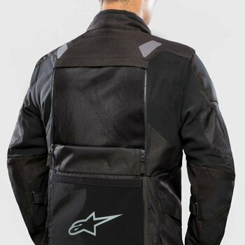 Textilná bunda Alpinestars Halo Drystar Jacket Dark Gray/Ice Gray/Black 4XL Textilná bunda - 7