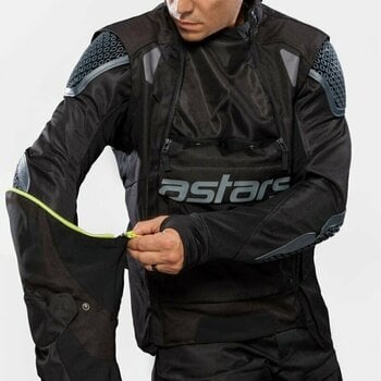 Textildzseki Alpinestars Halo Drystar Jacket Dark Gray/Ice Gray/Black L Textildzseki - 8
