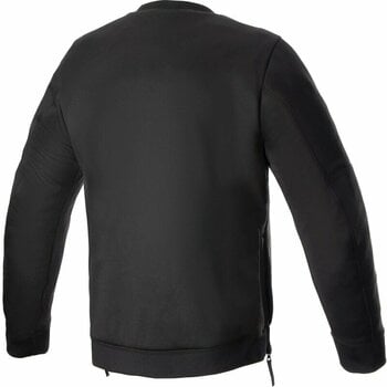 Textile Jacket Alpinestars Legit Crew Fleece Black/Cool Gray S Textile Jacket - 2