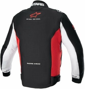 Textiljacke Alpinestars Monza-Sport Jacket Black/Bright Red/White L Textiljacke - 2