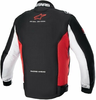 Textiljacka Alpinestars Monza-Sport Jacket Black/Bright Red/White XL Textiljacka - 2