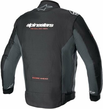 Textiljacka Alpinestars Monza-Sport Jacket Black/Tar Gray 4XL Textiljacka - 2