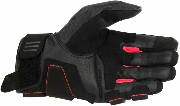 Motoristične rokavice Alpinestars Stella Phenom Leather Air Gloves Black/Diva Pink M Motoristične rokavice - 2