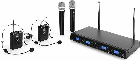 Wireless system-Combi Malone UHF-550 Quartett3 - 8