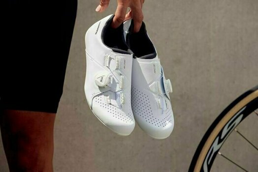 Women cycling shoes Shimano SH-RC300 Women Road White 37 Women cycling shoes - 5