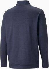 Tröja Puma Cloudspun Colorblock 1/4 Zip Navy Blazer/Navy Blazer S Villapaita - 1